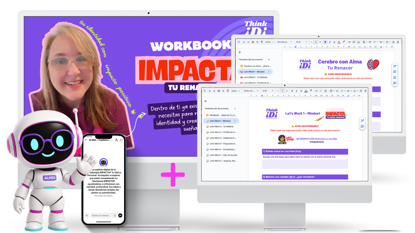 Contenido del Workbook Tu Renacer